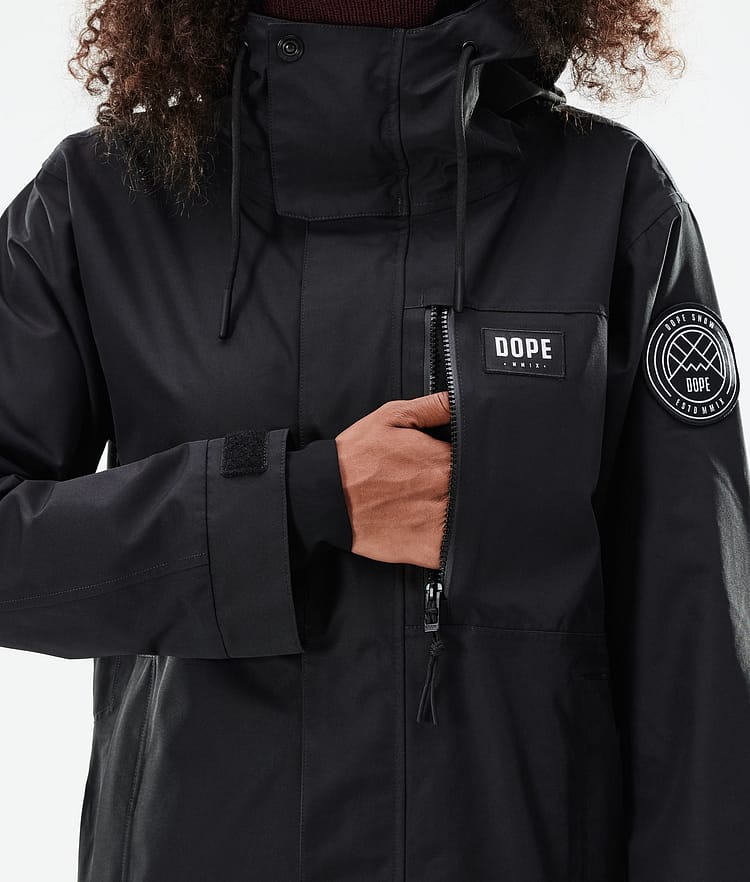 Dope Blizzard W Full Zip 21 Bunda na Snowboard Dámské Black, Image 10 of 11